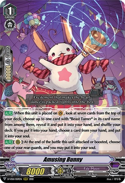 Image for Amusing Bunny (D-VS01: V Clan Collection Vol.1) (D-VS01/059EN) - Cardfight Vanguard