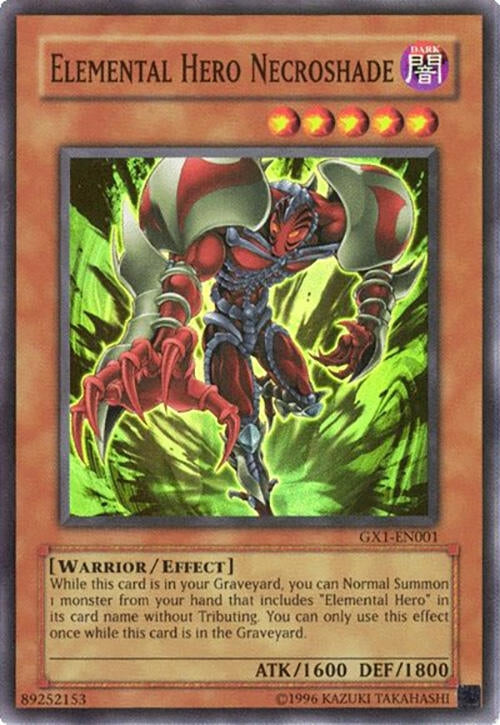 Image for Elemental Hero Necroshade (GX Duel Academy GBA Promo) (GX1-EN001) - YuGiOh
