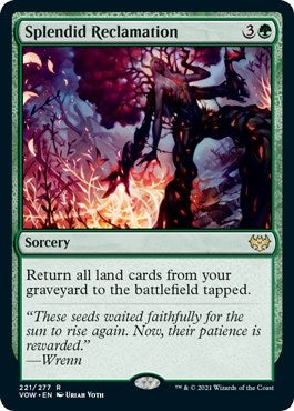 Image for Splendid Reclamation (Innistrad: Crimson Vow) (221) - Magic: The Gathering