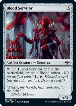 Image for Blood Servitor (Innistrad: Crimson Vow) (252) - Magic: The Gathering