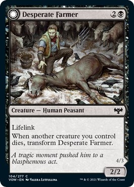 Image for Desperate Farmer (Innistrad: Crimson Vow) (104) - Magic: The Gathering
