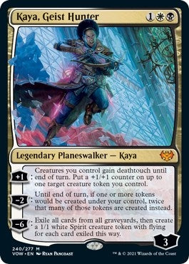 Image for Kaya, Geist Hunter (Innistrad: Crimson Vow) (240) - Magic: The Gathering
