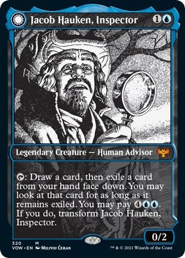 Image for Jacob Hauken, Inspector (Showcase) (Innistrad: Crimson Vow) (320) - Magic: The Gathering