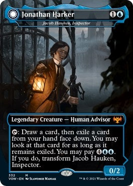 Image for Jonathan Harker - Jacob Hauken, Inspector (Innistrad: Crimson Vow) (332) - Magic: The Gathering