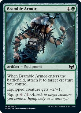 Image for Bramble Armor (Innistrad: Crimson Vow) (188) - Magic: The Gathering