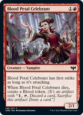Image for Blood Petal Celebrant (Innistrad: Crimson Vow) (146) - Magic: The Gathering