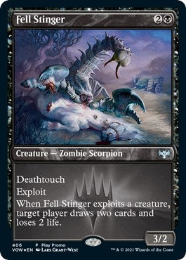 Image for Fell Stinger (Play Promos) (406) - Magic: The Gathering