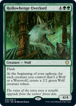 Image for Hollowhenge Overlord (Commander: Innistrad: Crimson Vow) (36) - Magic: The Gathering