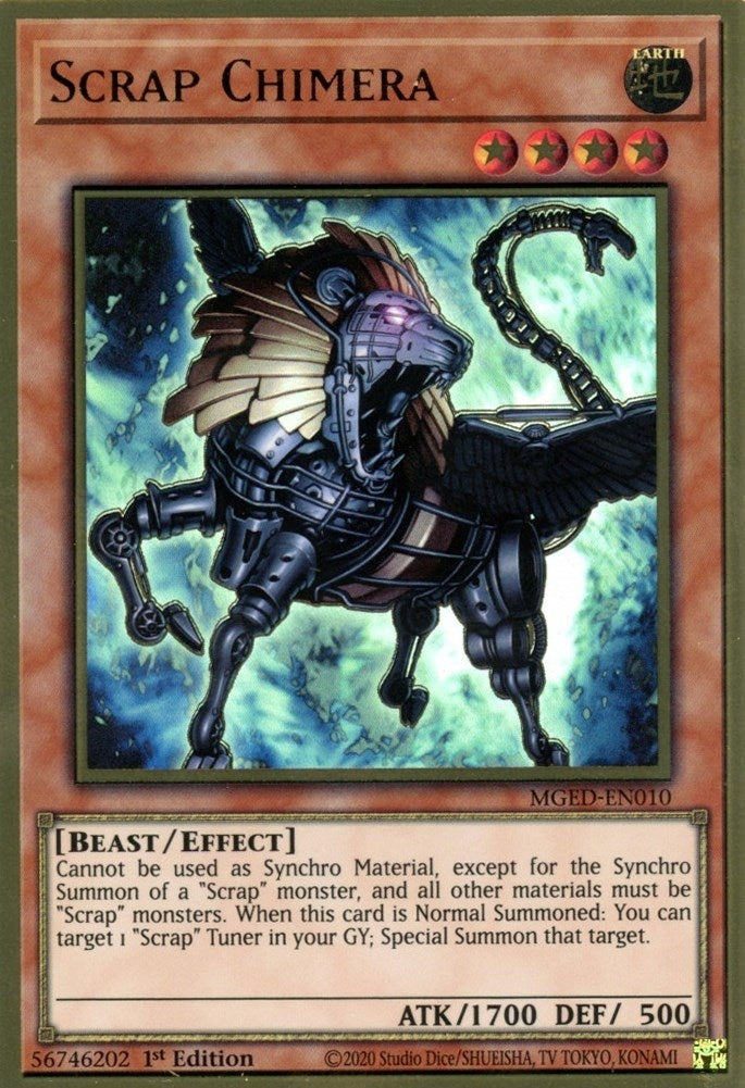 Image for Scrap Chimera (Maximum Gold: El Dorado) (MGED-EN010) - YuGiOh