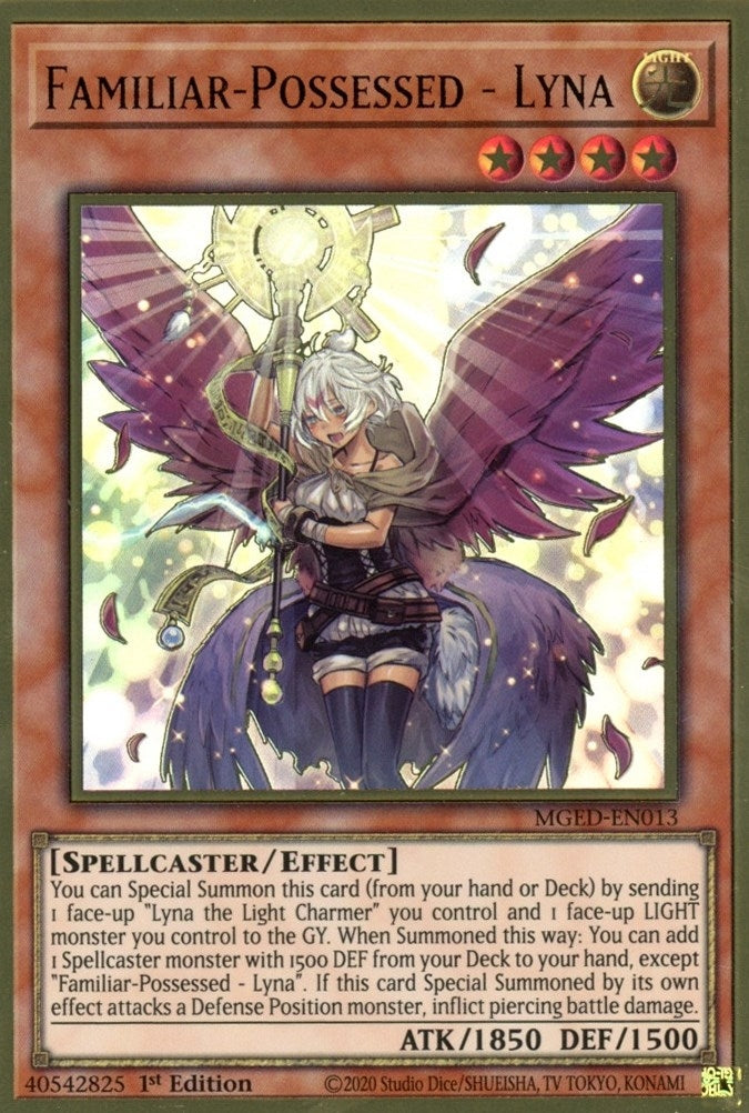Image for Familiar-Possessed - Lyna (Maximum Gold: El Dorado) (MGED-EN013) - YuGiOh
