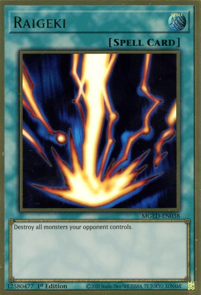 Image for Raigeki (Maximum Gold: El Dorado) (MGED-EN038) - YuGiOh