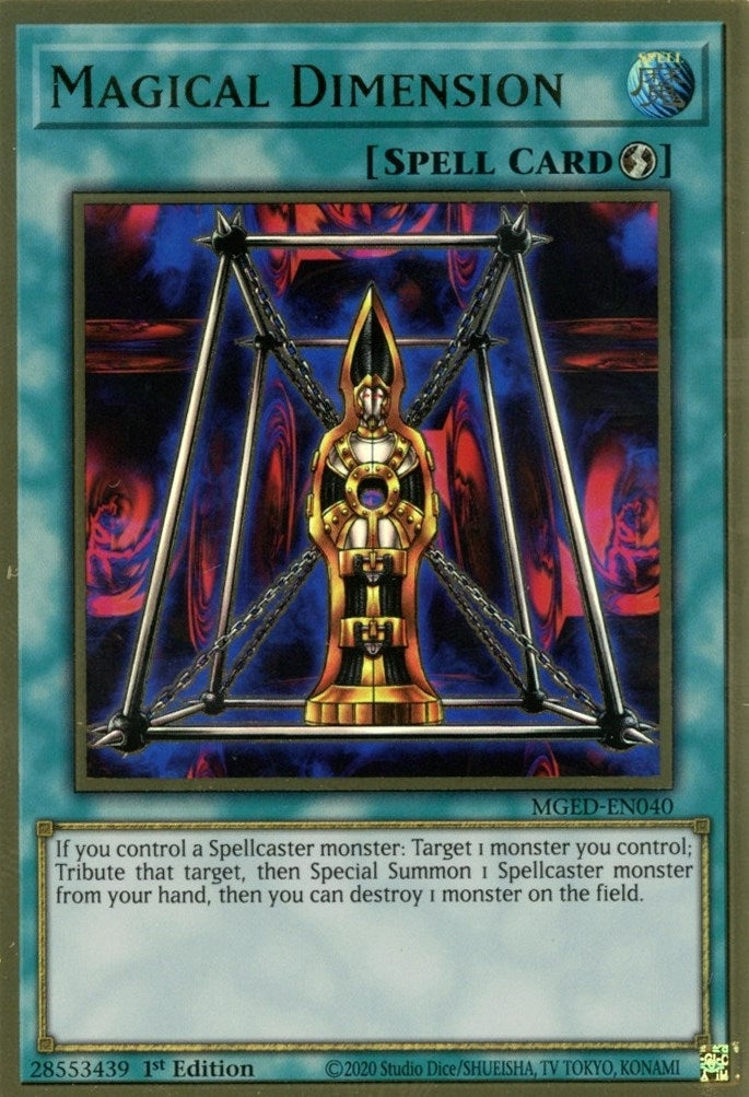 Image for Magical Dimension (Maximum Gold: El Dorado) (MGED-EN040) - YuGiOh