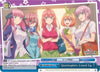 Image for Quintuplets Lined Up (Blue) (The Quintessential Quintuplets) (5HY/W83-TE36 TD) - Weiss Schwarz