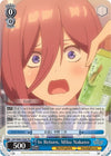 Image for In Return, Miku Nakano (The Quintessential Quintuplets) (5HY/W83-TE44 TD) - Weiss Schwarz