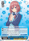 Image for Third of the Quintuplets, Miku Nakano (The Quintessential Quintuplets) (5HY/W83-TE45 TD) - Weiss Schwarz