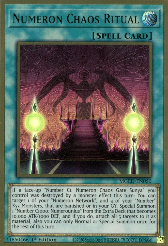 Image for Numeron Chaos Ritual (Maximum Gold: El Dorado) (MGED-EN050) - YuGiOh