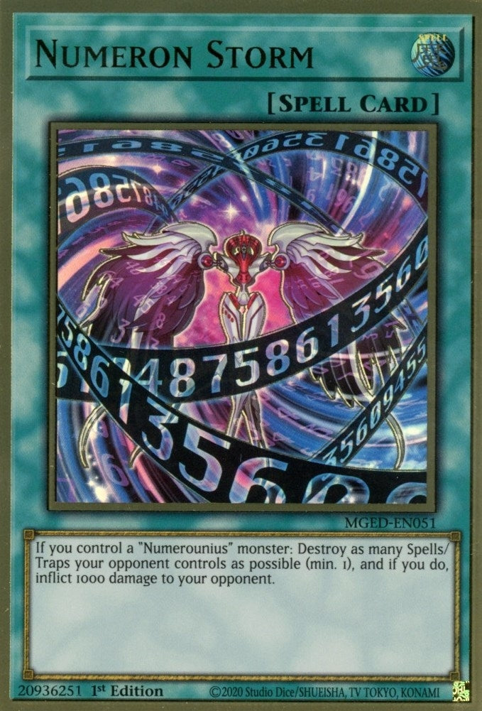 Image for Numeron Storm (Maximum Gold: El Dorado) (MGED-EN051) - YuGiOh