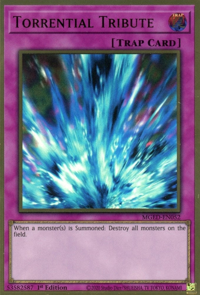 Image for Torrential Tribute (Maximum Gold: El Dorado) (MGED-EN052) - YuGiOh
