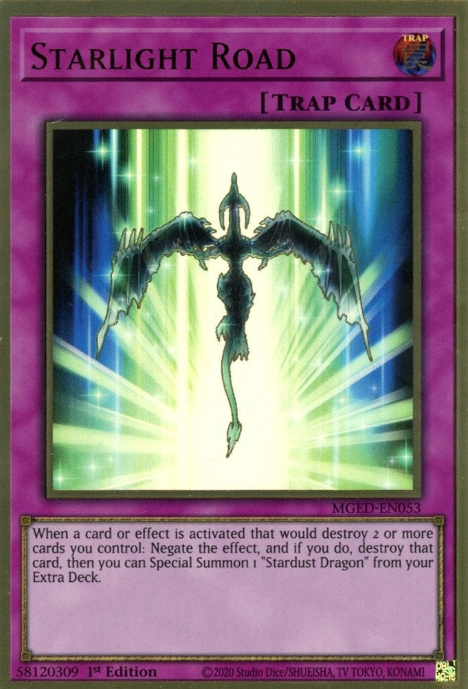 Image for Starlight Road (Maximum Gold: El Dorado) (MGED-EN053) - YuGiOh