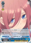 Image for Detected Discomfort, Miku Nakano (The Quintessential Quintuplets) (5HY/W83-TE47 TD) - Weiss Schwarz