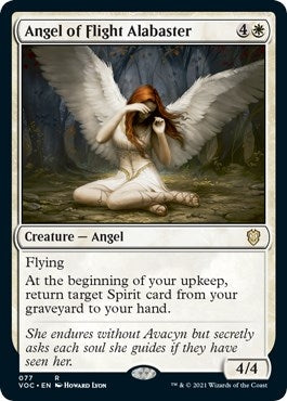 Image for Angel of Flight Alabaster (Commander: Innistrad: Crimson Vow) (77) - Magic: The Gathering