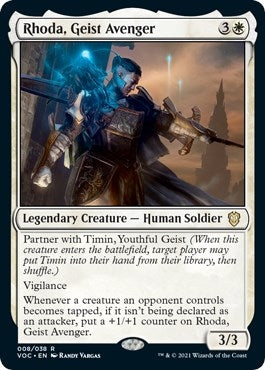Image for Rhoda, Geist Avenger (Commander: Innistrad: Crimson Vow) (8) - Magic: The Gathering