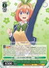 Image for Fourth of the Quintuplets, Yotsuba Nakano (The Quintessential Quintuplets) (5HY/W83-TE67 TD) - Weiss Schwarz