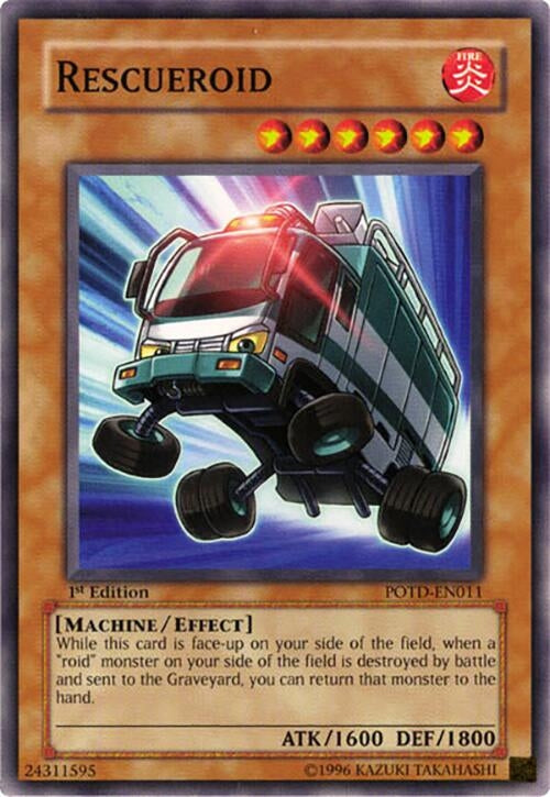 Image for Rescueroid (Power of the Duelist) (POTD-EN011) - YuGiOh