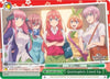 Image for Quintuplets Lined Up (Green) - 5HY/W83-TE80 (The Quintessential Quintuplets) (5HY/W83-TE80 TD) - Weiss Schwarz
