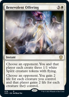 Image for Benevolent Offering (Commander: Innistrad: Crimson Vow) (78) - Magic: The Gathering