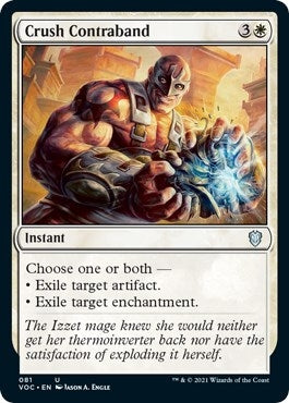 Image for Crush Contraband (Commander: Innistrad: Crimson Vow) (81) - Magic: The Gathering