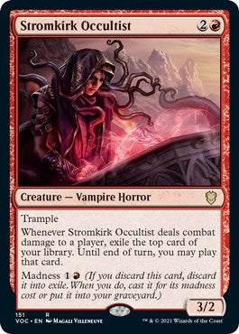 Image for Stromkirk Occultist (Commander: Innistrad: Crimson Vow) (151) - Magic: The Gathering
