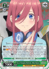 Image for Fan of Sengoku Warlords, Miku Nakano (The Quintessential Quintuplets) (5HY/W83-E058 C) - Weiss Schwarz