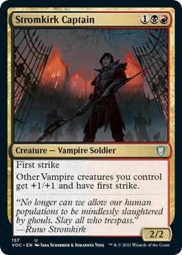 Image for Stromkirk Captain (Commander: Innistrad: Crimson Vow) (157) - Magic: The Gathering