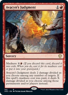 Image for Avacyn's Judgment (Commander: Innistrad: Crimson Vow) (142) - Magic: The Gathering