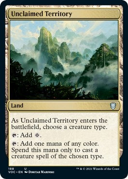 Image for Unclaimed Territory (Commander: Innistrad: Crimson Vow) (188) - Magic: The Gathering