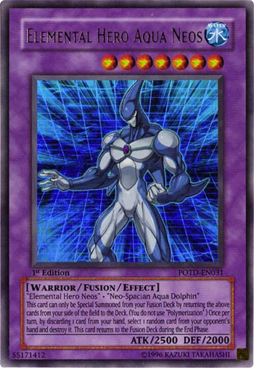 Image for Elemental Hero Aqua Neos (Power of the Duelist) (POTD-EN031) - YuGiOh