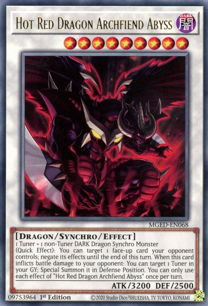 Image for Hot Red Dragon Archfiend Abyss (Maximum Gold: El Dorado) (MGED-EN068) - YuGiOh