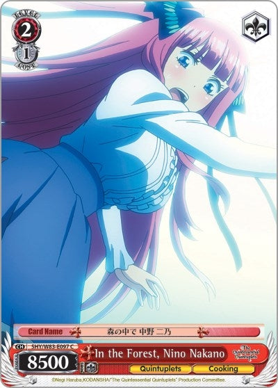 Image for In the Forest, Nino Nakano (The Quintessential Quintuplets) (5HY/W83-E097 C) - Weiss Schwarz
