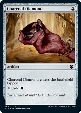 Image for Charcoal Diamond (Commander: Innistrad: Crimson Vow) (162) - Magic: The Gathering