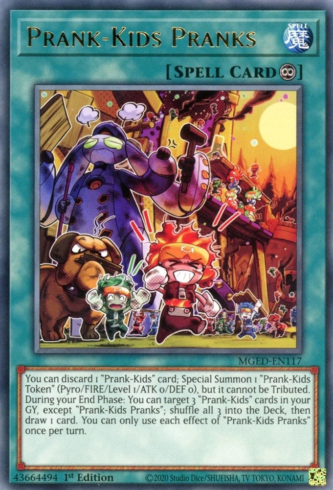 Image for Prank-Kids Pranks (Maximum Gold: El Dorado) (MGED-EN117) - YuGiOh
