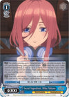 Image for Secret Ingredient, Miku Nakano (SR) (The Quintessential Quintuplets) (5HY/W83-E111S SR) - Weiss Schwarz