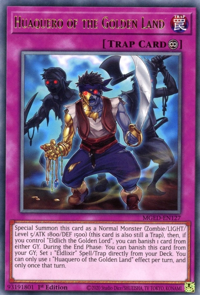 Image for Huaquero of the Golden Land (Maximum Gold: El Dorado) (MGED-EN127) - YuGiOh