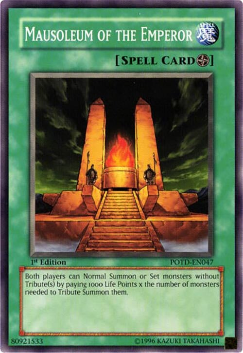 Image for Mausoleum of the Emperor (Power of the Duelist) (POTD-EN047) - YuGiOh