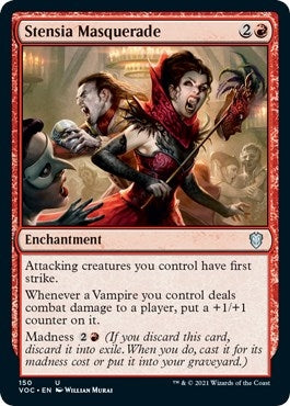 Image for Stensia Masquerade (Commander: Innistrad: Crimson Vow) (150) - Magic: The Gathering