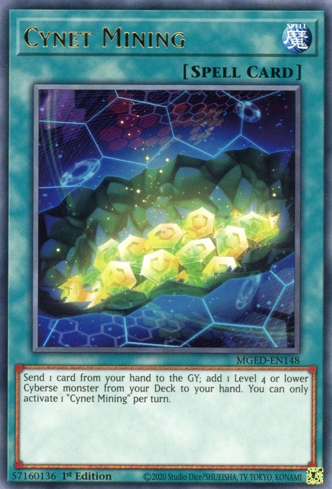 Image for Cynet Mining (Maximum Gold: El Dorado) (MGED-EN148) - YuGiOh