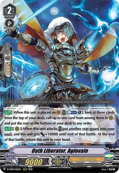 Image for Oath Liberator, Aglovale (D-VS02: V Clan Collection Vol.2) (D-VS02/021EN) - Cardfight Vanguard