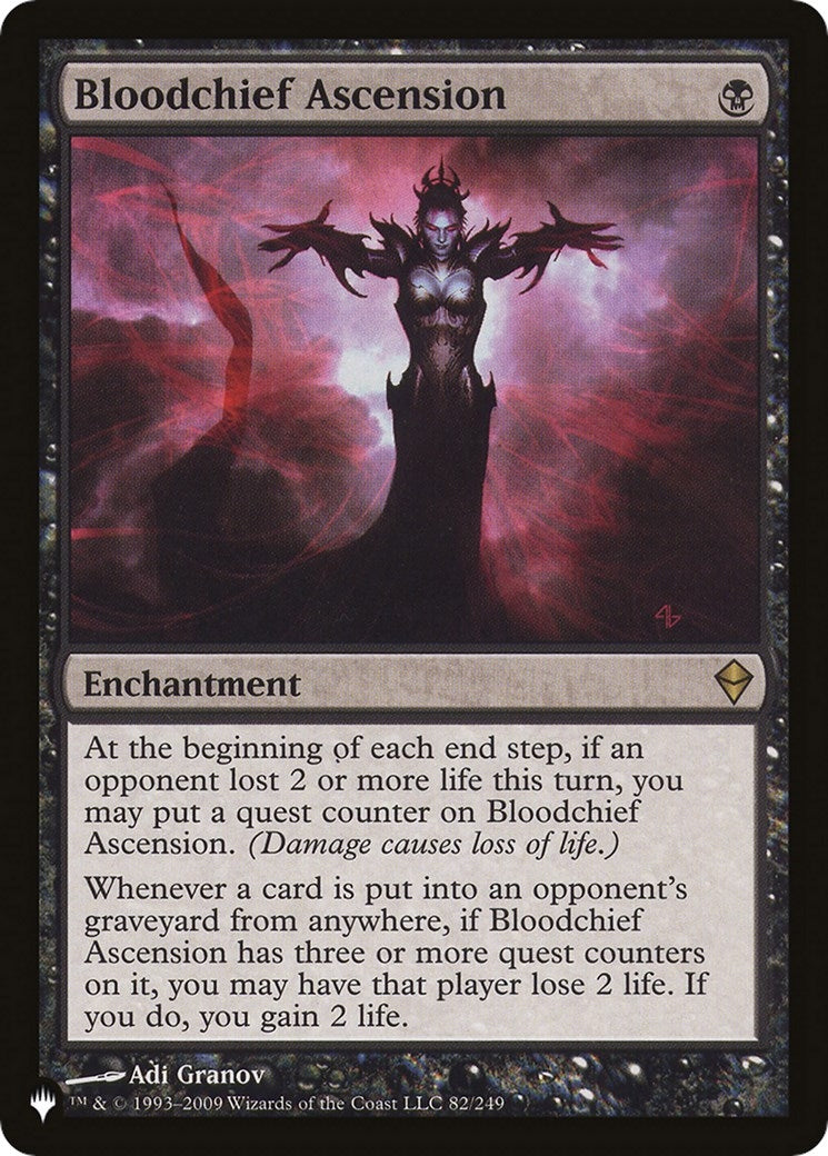 Image for Bloodchief Ascension (The List Reprints) (82/249) - Magic: The Gathering