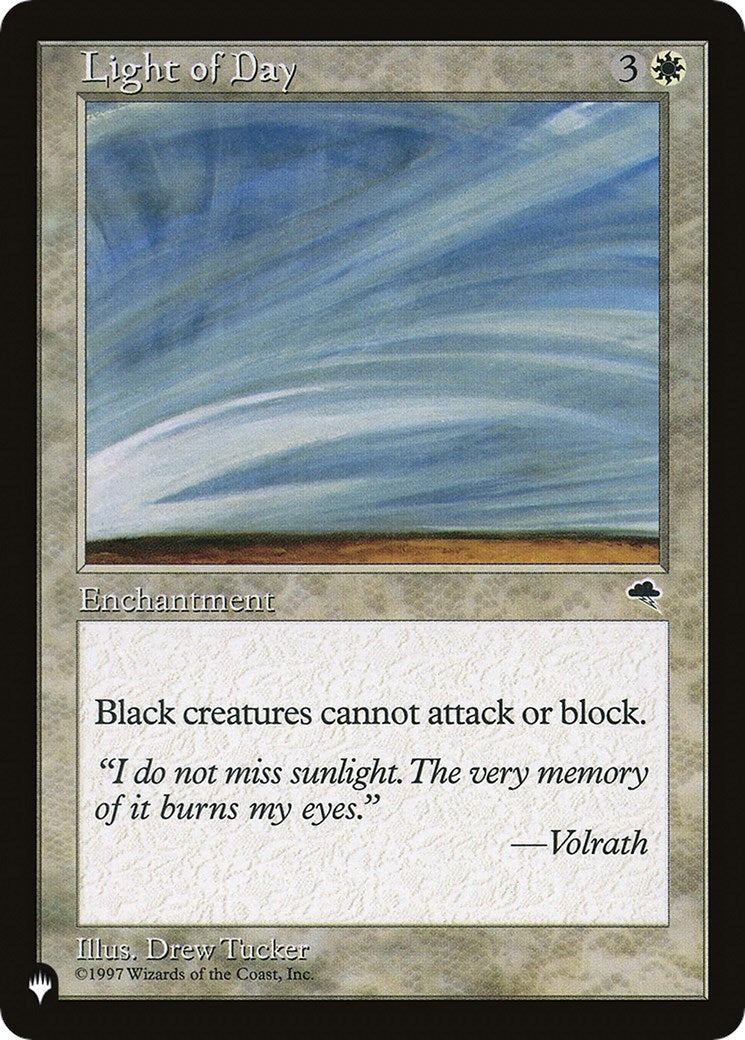 Image for Light of Day (The List Reprints) - Magic: The Gathering