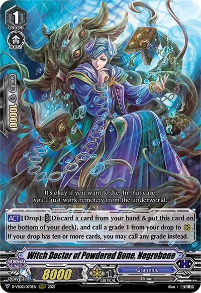 Image for Witch Doctor of Powdered Bone, Negrobone (D-VS02: V Clan Collection Vol.2) (D-VS02/070EN) - Cardfight Vanguard